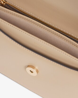 Ledertasche Tennis Bliss mit Klappverschluss