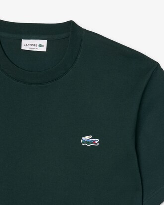 T-Shirt aus schwerem Jersey mit Krokodil und Landschaft