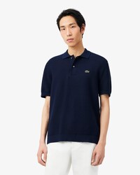 Classic Fit-Polohemd aus Strick