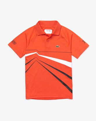 Jungen-Poloshirt LACOSTE SPORT NOVAK DJOKOVIC COLLECTION