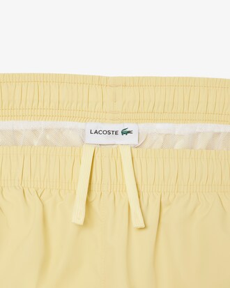 Lange Badehose mit Branding