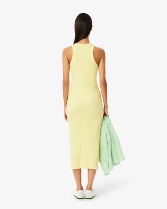 Ärmelloses Kleid aus Baumwolle