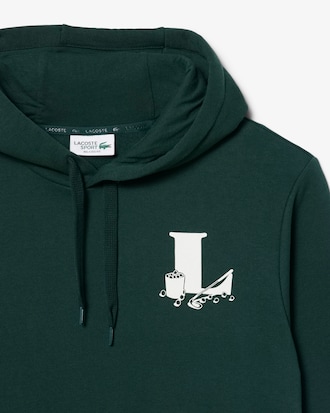Golf-Hoodie mit Grafik-Print