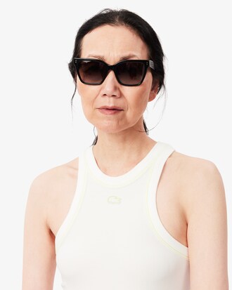 Slim Fit-Tanktop aus Modal-Rippstrick