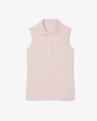 Ärmelloses, dehnbares Slim Fit-Polohemd L.12.D