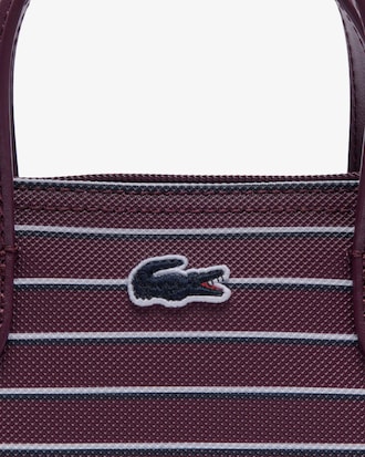 Gestreifte Mini-Tote L.12.12 Concept