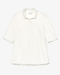 LACOSTE Damen Poloshirt mit Faltenlegung am R&uuml;cken
