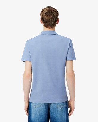 Regular Fit-Polohemd aus Piqu&eacute; mit Colorblock-Design
