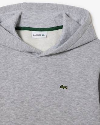 Fleece-Hoodie mit Kängurutasche
