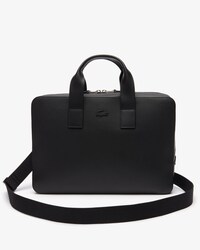Herren-Laptoptasche CHANTACO aus mattem Piqué-Leder