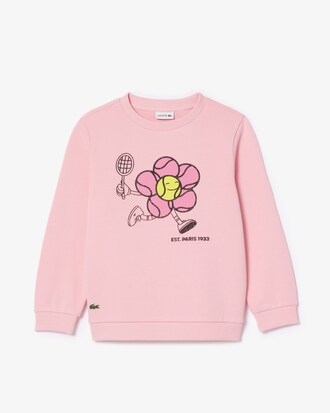 Sweatshirt mit Rundhalsausschnitt und Print