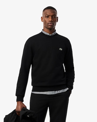 Sweatshirt aus Fleece mit Rundhalsausschnitt