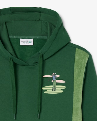 Golf-Hoodie mit Print