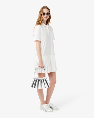 Kleine Spiegel-Handtasche Lenglen aus Leder