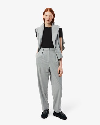 Slim Fit-T-Shirt aus gerippter Baumwolle