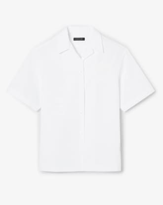 Oversized-Hemd Runway mit Badge