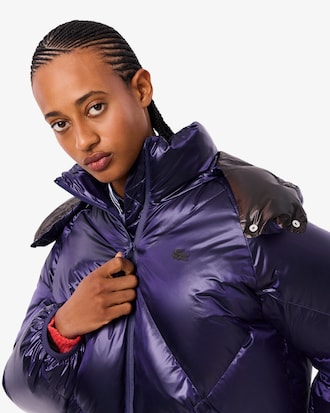 Wasserabweisende Oversized-Daunenjacke