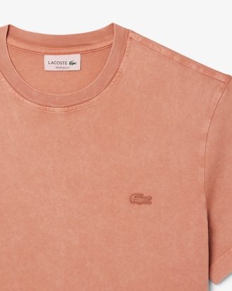 T-Shirt aus schwerem Jersey mit verwaschenem Effekt