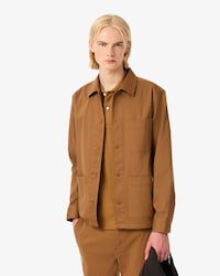 Overshirt-Jacke aus Cord