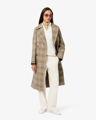 Pullover aus 3D-Rippstrick mit hohem Kragen