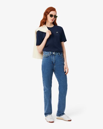 Relaxed Fit-T-Shirt aus weicher Baumwolle