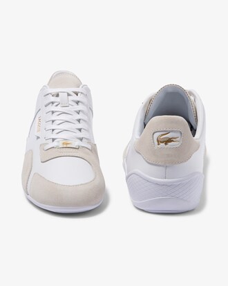 Herren-Sneakers HAPONA aus Leder und Veloursleder