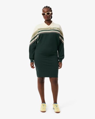 Französisches Slim Fit-Kleid aus Piqué