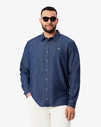 Leichtes Regular Fit-Jeanshemd