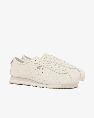 Damen-Sneakers Club-Low aus Leder