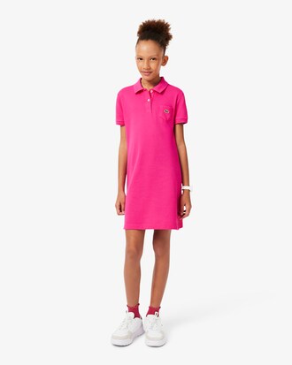 Polokleid aus Piqu&eacute;