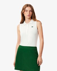 Golf-Polohemd aus Stretchgewebe mit UV-Schutz, Slim Fit