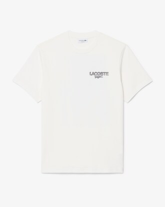 T-Shirt aus Jersey mit Tennis-Print