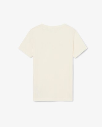 T-Shirt von Lacoste aus strukturierter Baumwolle