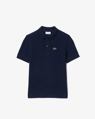 Polohemd aus Petit Piqué