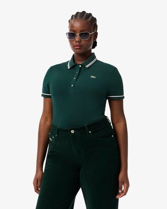 Slim Fit-Polohemd L.12.D mit Einfassung