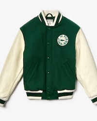 Unisex LACOSTE L!VE x GOLF le FLEUR Soft Teddy-Jacke