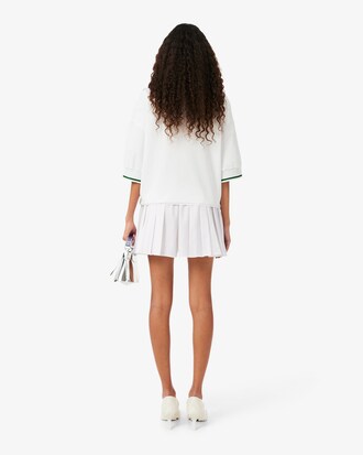 Shorts Runway aus Popeline mit Falten