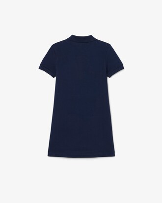 Polokleid aus Piqu&eacute;