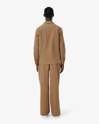 Loose Fit-Hose aus Twill mit Falten