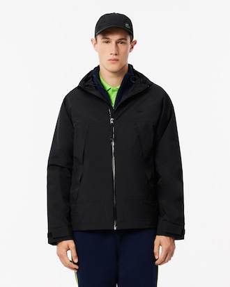 Leichte, wasserabweisende Jacke mit Kapuze