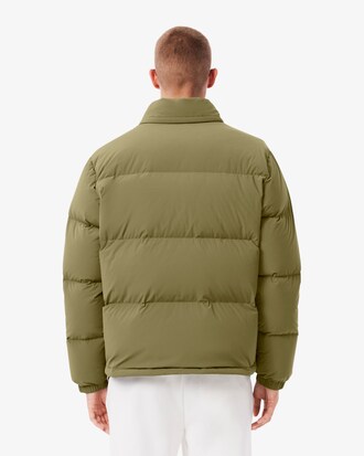 Wasserabweisende Daunenjacke mit Kapuze