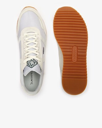 Herren-Sneakers PARTNER RETRO aus Textil und Veloursleder