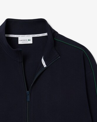 Lounge-Sweatshirt mit Reißverschluss
