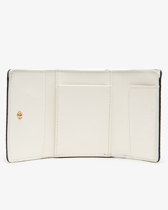 Damen CHANTACO Brieftasche mit 4 Kartenf&auml;chern aus Piqu&eacute;-Leder