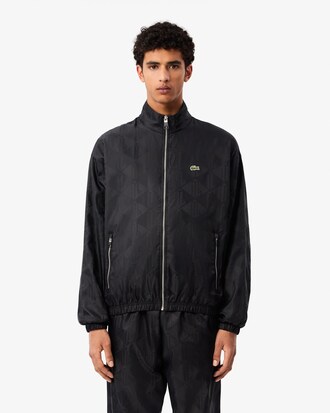 Kurze Sportsuit-Jacke mit Monogramm