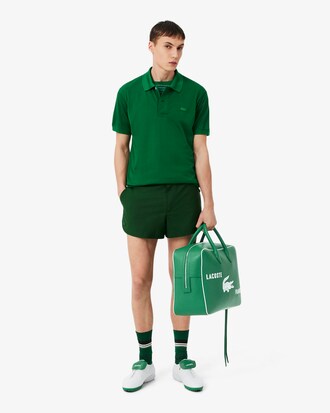 Gro&szlig;e Sporttasche Runway aus bedrucktem Leder