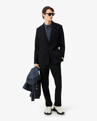 Commuter-Blazer aus Stretch-Twill