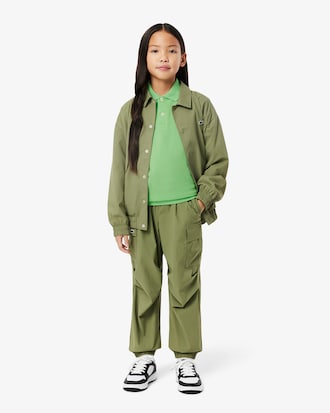 Polohemd aus Petit Piqué