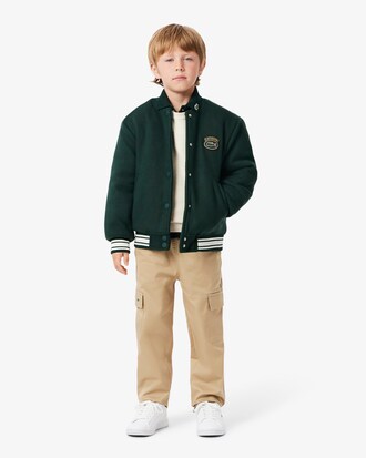 Bomberjacke mit Krokodil-Badge