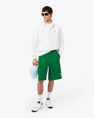 Relaxed Fit-Shorts aus doppelseitigem Piqu&eacute;